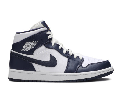 Air Jordan 1 Mid Metallic Obsidian