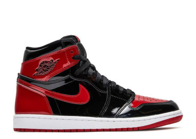 Air Jordan 1 Retro High OG Bred Patent