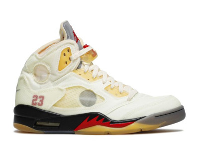 Air Jordan 5 Retro Off- Sail